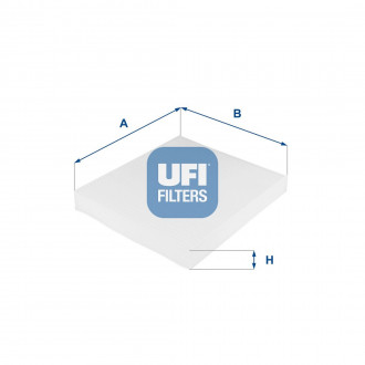 Фільтр, повітря у внутрішній простір UFI 53.031.00