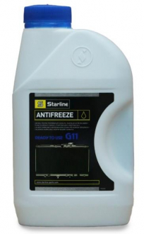 Антифриз G11 1л. STARLINE S ANTIFREEZE -40C 1