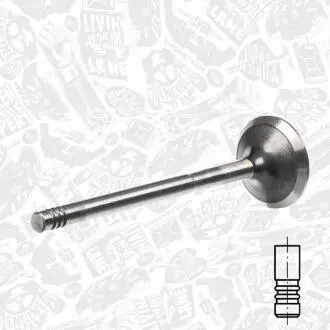 Выпускной клапан ET ENGINETEAM VE0037