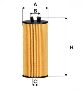 Фильтр масляный BMW X1 1.6-2.8 15-, MINI COOPER 1.5-2.0 13- (WIX-FILTERS) WIX FILTERS WL7522