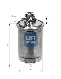 Топливный фильтр UFI 24.426.00 (фото 1)
