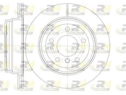 Тормозной диск ROADHOUSE 697710