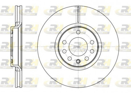 Гальмівний диск ROADHOUSE 672910