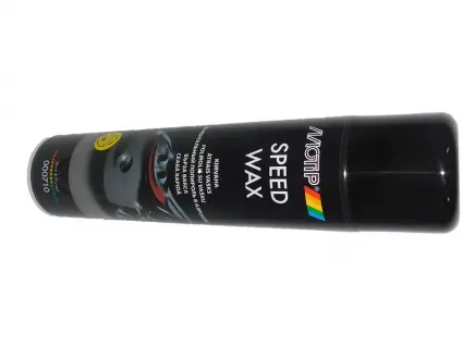 Аэрозольный полироль Black Line / 600 мл. MOTIP 000710