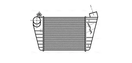 Интеркулер AVA AVA COOLING AI4172