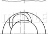 Поршень в комплекте на 1 цилиндр, 1-й ремонт (+0,25) MAHLE KNECHT 0812101 (фото 1)