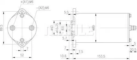 Поршень (cyl. 1-3) MAHLE KNECHT 028PI00124000