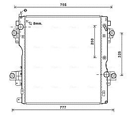 Радиаторы AVA AVA COOLING TO 2604 (фото 1)