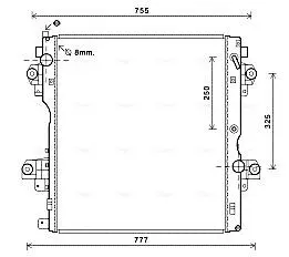 Радiаторі AVA AVA COOLING TO 2604