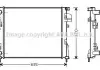 Радіатор 2.0i 16V (+/- AC), 1.9DCi (+ AC) [OE. 21400-00QAN, 7700.312.899] AVA COOLING RT 2327 (фото 1)