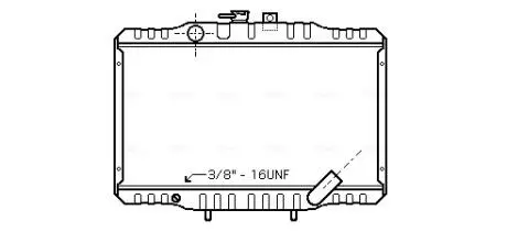 Радиатор AVA AVA COOLING MTA 2062