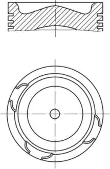 Поршень MAHLE MAHLE KNECHT 213 69 00