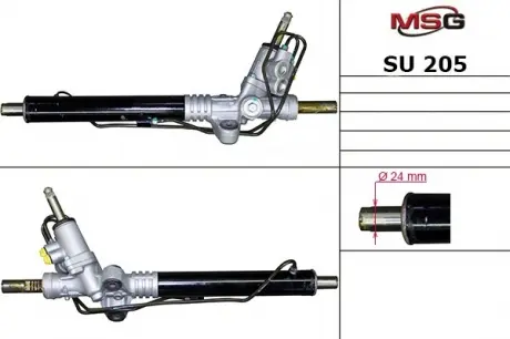 Рульова рейка з ГУР нова SUBARU Impreza G12 2007-, SUBARU Legacy B13 2003-2009 MSG SU205