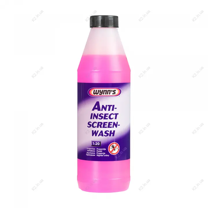 Стеклоомыватель летний ANTI INSECT SCREENWASH 1л WYNNS W45202 (фото 1)