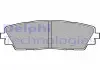 Гальмівні колодки. дискові DELPHI LP2296