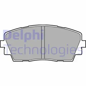 Гальмівні колодки. дискові Delphi LP2296 (фото 1)