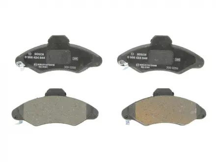Гальмівні колодки. дискові BOSCH 0986424644 (фото 1)
