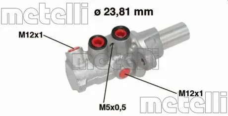 Цилиндр тормозной главный Metelli 05-0749