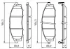 Колодки тормозные дисковые BOSCH 0 986 494 152 (фото 7)
