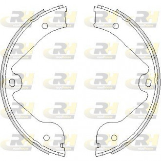 Гальмівні колодки барабанні ROADHOUSE 4735.00