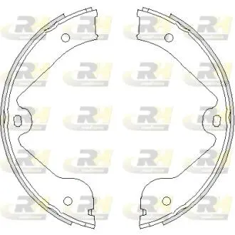 Тормозные колодки к-кт. ROADHOUSE 4735.00 (фото 1)