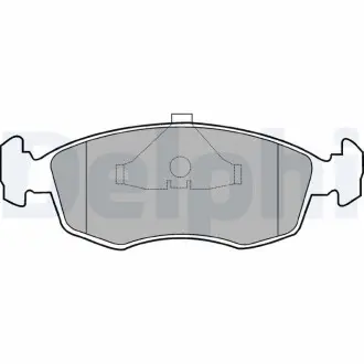 Тормозные колодки Delphi LP587