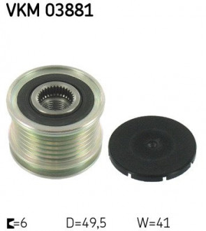 Шкив генератора SKF VKM 03881