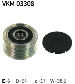 Шкив генератора SKF VKM 03308