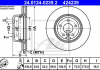 Тормозной диск 2 шт. к-т ATE 24.0124-0239.2 (фото 4)