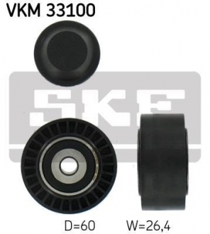 Обводного ролик SKF VKM 33100
