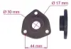 Ступица насоса ГУ MERCEDES-BENZ V-CLASS 1996-2003, MERCEDES SPRINTER 1995-2006 MSG ME001HUB (фото 2)
