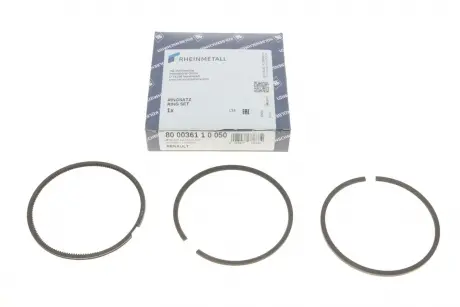 Кільця поршневі RENAULT 80.5 (2.5 / 2/3) 1.9DCI F9Q (KS) KOLBENSCHMIDT 800036110050