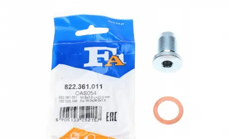 Болт поддона с шестигранной головкой FISCHER Fischer Automotive One (FA1) 822.361.011