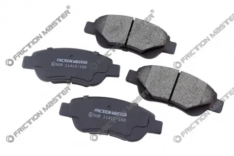 Тормозные колодки дисковые Premium FRICTION MASTER MKD1604