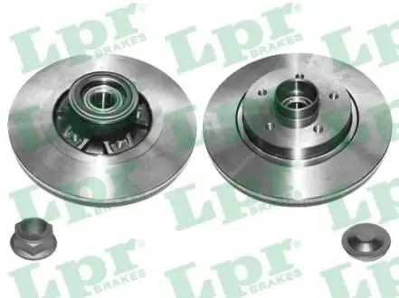 Тормозной диск с подшипником LPR R1070PCA