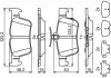 Колодки гальмівні дискові BOSCH 0986494839 (фото 9)