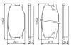 Колодки тормозные дисковые BOSCH 0986494442 (фото 5)