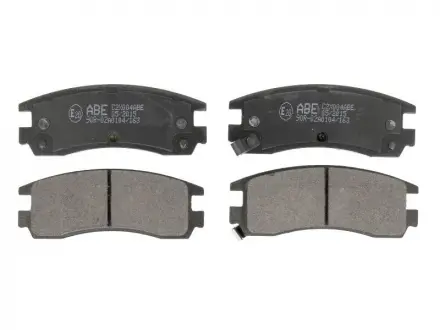 Тормозные колодки. дисковые ABE C2X004ABE