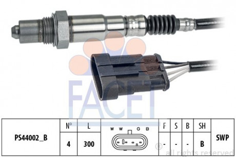 Лямбда-зонд Doblo / Combo 05- 1.2-1.4i FACET 10.8203