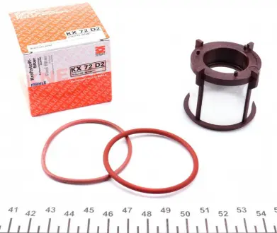 Фільтр паливо Knecht MAHLE KNECHT KX72D2