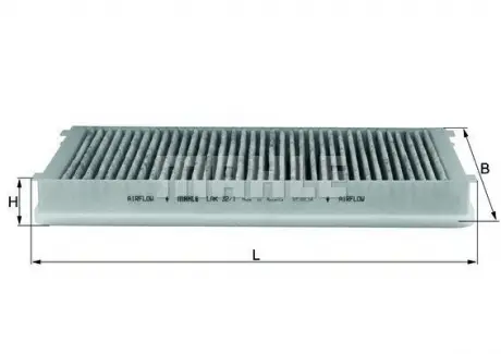 Фильтр салона Knecht MAHLE KNECHT LAK32/1