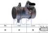 Расходомер воздуха (5 конт.) FIAT DOBLO / PUNTO 1.3D / 1.4 03- 10.1158