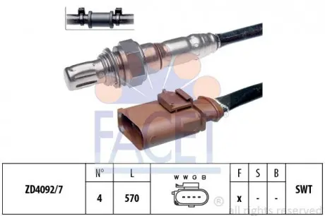 Лямбда-зонд FACET 10.7966