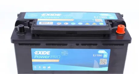 Аккумулятор стартерный Power PRO Agri 6СТ-100 Евро EXIDE EJ1000