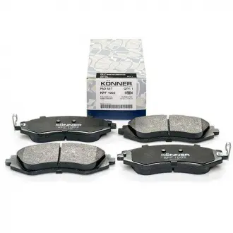 Колодки тормозные дисковые передние R14 KONNER KPF-1002