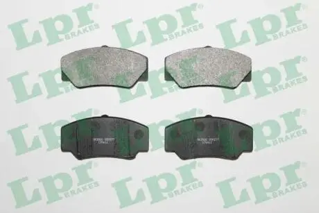 Комплект гальмівніх колодок з 4 шт. дисків LPR 05P277