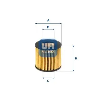 Масляний фільтр UFI 25.116.00