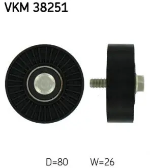 Обводного ролик SKF VKM 38251