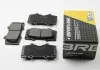 Гальмівні колодки перед. Toyota Land Cruiser / Hilux VII / Lexus GX / MITSUBISHI PAJERO 01- (sumitomo) BREMSI BP3139 (фото 3)