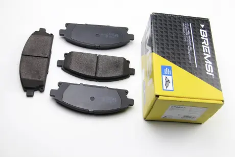 Тормозные колодки перед. Nissan X-Trail 01-13 / Pathfinder 97-04 (sumitomo) (159x55,9x16) BREMSI BP2857 (фото 1)